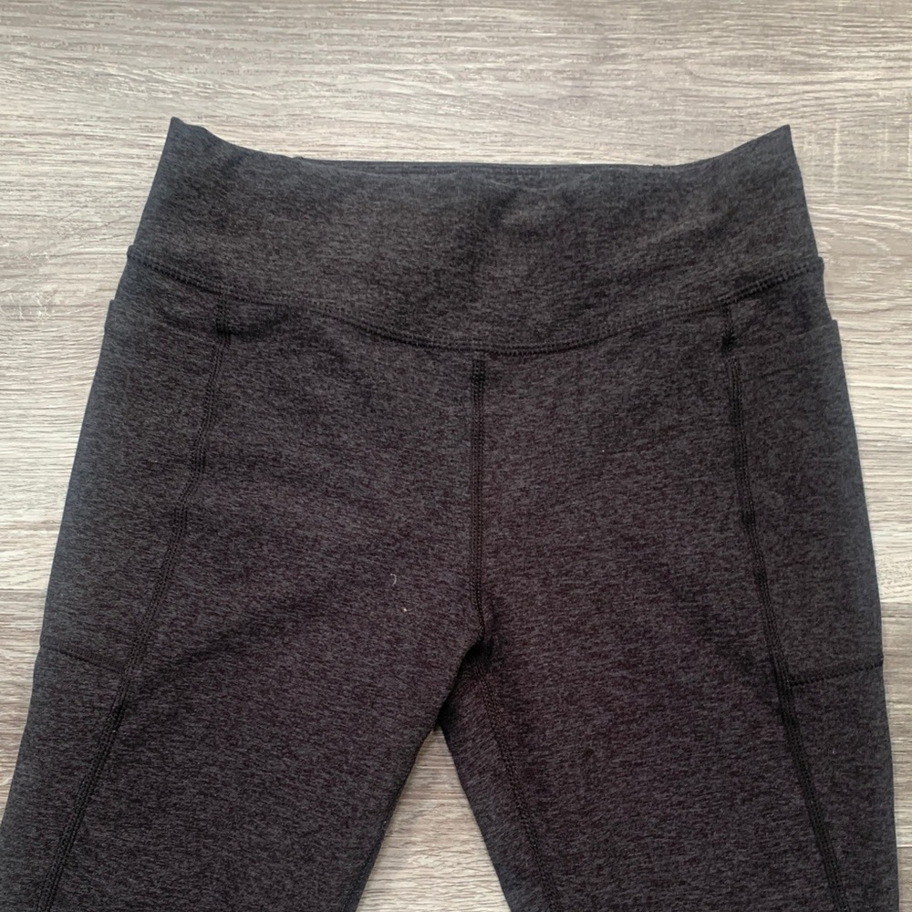 Zella Girl Charcoal Casual Leggings